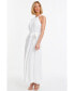 Фото #3 товара Платье макси с вырезом галтер QUIZ для женщин.