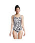 ფოტო #3 პროდუქტის Women's Chlorine Resistant Soft Cup Tugless Sporty One Piece Swimsuit