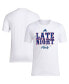 Фото #1 товара Men's White Kansas Jayhawks Late Night in the Phog T-shirt