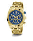 ფოტო #5 პროდუქტის Men's Analog Gold-Tone Steel Watch 44mm