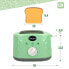 Фото #7 товара Развивающая и обучающая игрушка COLORBABY Realistic Toy Toaster With Toasted My Smart Home