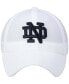 Фото #2 товара Men's White Notre Dame Fighting Irish Staple Adjustable Hat