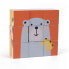 EUREKAKIDS Wooden cube puzzle - musical animals