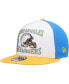 Фото #5 товара Men's White, Gold Los Angeles Chargers Retro Sport 9Fifty Snapback Hat