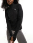 Puma Running Favourite 1/4 zip sweatshirt in black