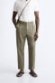 100% linen trousers