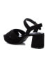 Фото #3 товара Women's Suede Heeled Platform Sandals By