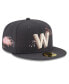 Men's Graphite Washington Nationals City Connect 59FIFTY Fitted Hat