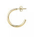 Elegant gold-plated single earrings LPS02AQM10 / 11