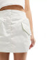 Фото #5 товара Calvin Klein Jeans bomber mini skirt in white