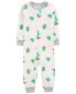 Фото #8 товара Toddler 1-Piece Cactus 100% Snug Fit Cotton Footless Pajamas 2T