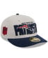 ფოტო #2 პროდუქტის Men's Stone, Navy New England Patriots 2023 NFL Draft Low Profile 59FIFTY Fitted Hat