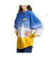 ფოტო #1 პროდუქტის Women's Royal Los Angeles Rams Super Bowl LVI Champions Ombre Long Sleeve T-shirt
