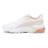 Фото #3 товара Puma Vis2k Lace Up Womens White Sneakers Casual Shoes 39548105
