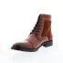 Фото #4 товара English Laundry York EL2476B Mens Brown Leather Lace Up Casual Dress Boots