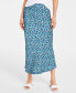 On 34th Women's Floral Slip Skirt, Created for Macy's