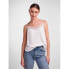 Фото #1 товара PIECES Tiffany Strap Lace sleeveless T-shirt