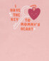 Фото #13 товара Baby 'Key To Mommy's Heart' Collectible Bodysuit 18M