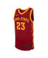 ფოტო #2 პროდუქტის Men's #23 Cardinal Iowa State Cyclones Replica Basketball Jersey