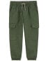 Toddler Canvas Cargo Joggers 2T