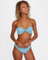 Фото #3 товара RVCA 281509 Bandeau Bikini Top - Run Wild Bandeau (China Blue, X-Small)