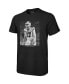 Фото #3 товара Men's Threads Josh Allen Black Buffalo Bills Oversized Player Image T-shirt