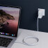 Фото #3 товара Kabel przewód USB-C z diodą LED 100W 2m biały