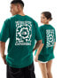 Фото #1 товара The North Face Voyage backprint oversized t-shirt in dark green