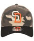 Фото #4 товара Men's San Diego Padres Camo Crown A-Frame 9FORTY Adjustable Hat