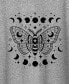 ფოტო #3 პროდუქტის Trendy Plus Size Celestial Butterfly Graphic T-shirt