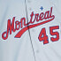 Фото #3 товара Mens Mitchell & Ness MLB MONTREAL EXPOS COOPERSTOWN AUTHENTIC JERSEY