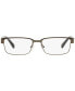 ფოტო #3 პროდუქტის Armani Exchange AX1017 Men's Rectangle Eyeglasses