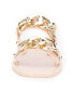 ფოტო #5 პროდუქტის Women's Naveen Chain Jelly Slide Flat Sandals