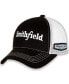 ფოტო #1 პროდუქტის Men's Black, White Aric Almirola Smithfield Adjustable Hat