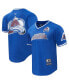 Фото #1 товара Men's Blue Colorado Avalanche Classic Mesh V-Neck T-shirt