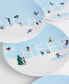 Holiday Salad Plates, Set of 4, Created for Macy's