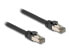 Delock RJ45 Netzwerkkabel Cat.6A U/FTP ultra flexibel mit innerem Metallmantel 10 m schwarz