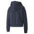 Фото #4 товара Puma Train Favorite Fleece Full Zip Jacket Womens Blue Casual Athletic Outerwear