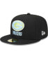 Фото #2 товара Men's Black Green Bay Packers Multi 59FIFTY Fitted Hat