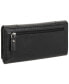 ფოტო #12 პროდუქტის Women's Pebbled Collection RFID Secure Trifold Wing Wallet