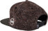 Фото #8 товара Blackskies Snapback cap, black, brown, grey wool screen, unisex premium baseball cap.