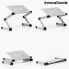 Adjustable Multi-position Laptop Table Omnible Iceberg V0103206 Aluminium (Refurbished A)