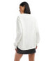 Фото #4 товара Jordan long sleeve graphic t-shirt in off white