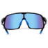 DLX Robbie polarized sunglasses Black/Blue, CAT3 - фото #5