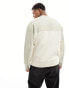 Calvin Klein textured debossed sweatshirt in cream