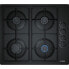 Фото #1 товара Варочная панель BOSCH Serie 2 POP6B6B80 черная встраиваемая газовая стеклокерамика 4 зоны