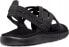 Teva W'S Voya Strappy Leather, BLK, 37 (us 6); uk 4