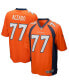 Фото #1 товара Men's Lyle Alzado Orange Denver Broncos Game Retired Player Jersey