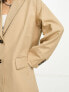 Weekday Aiden co-ord oversized blazer in beige
