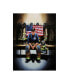 Фото #1 товара Paul Walsh Praying Firefighter Canvas Art - 19.5" x 26"